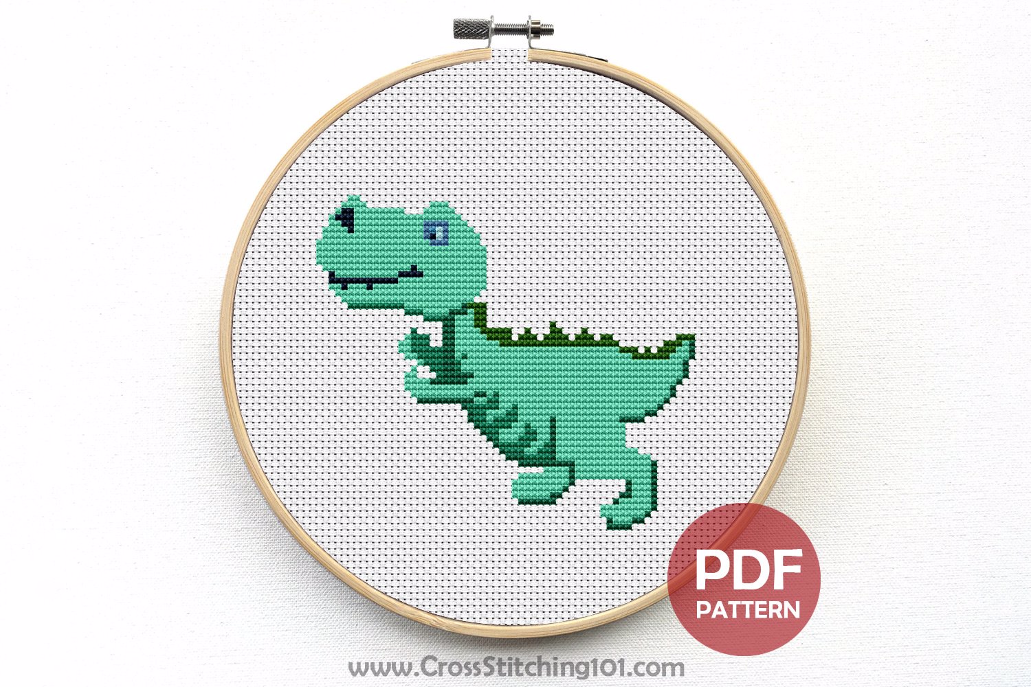 Cartoon Dinosaur CrossStitch Chart