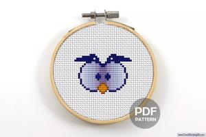 Cartoon Owl CrossStitch Chart