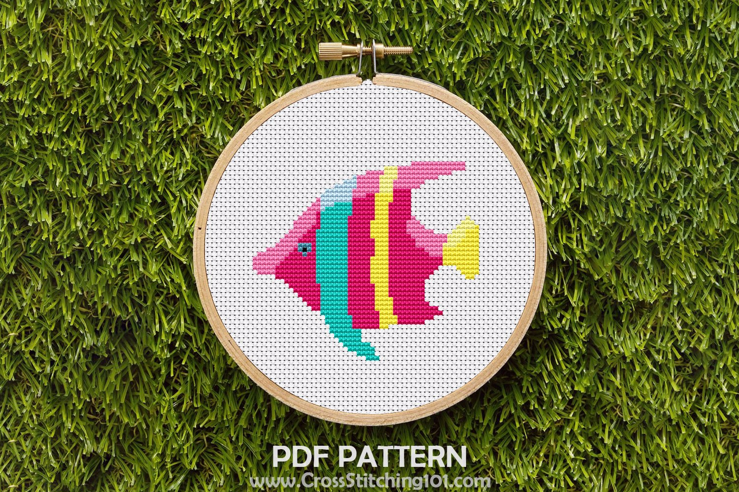 Tropical Fish CrossStitch Design