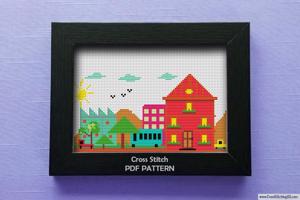 Smart City CrossStitch Chart