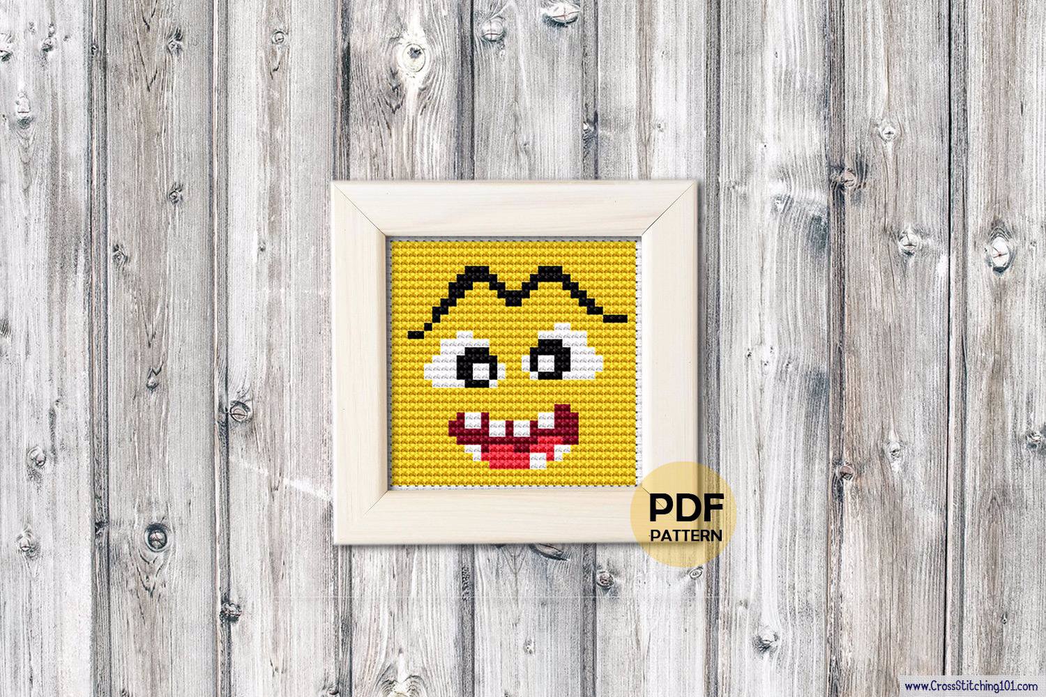 Emoji Cross Stitch Chart