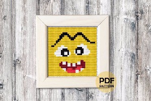 Emoji Cross Stitch Chart