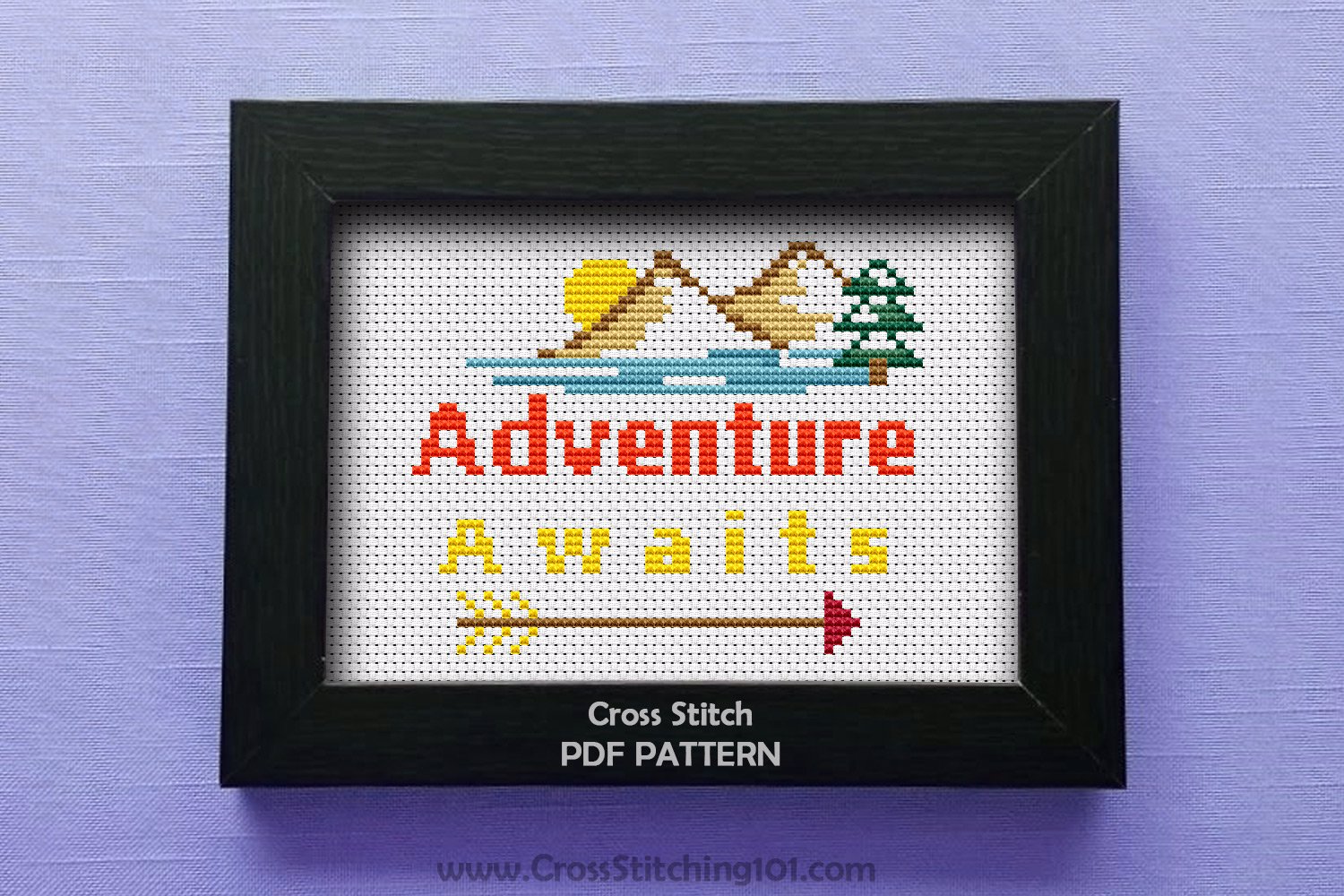 Adventure Awaits CrossStitch Pattern