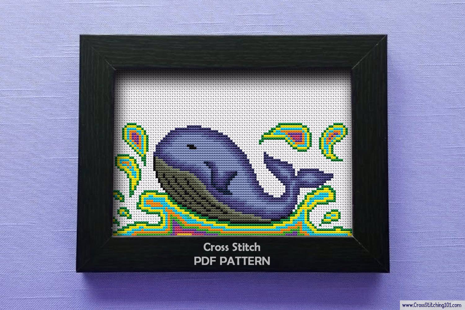 Whale CrossStitch Design