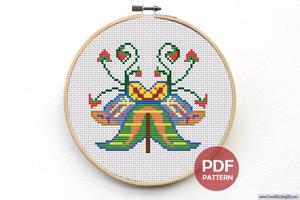 Flower Design CrossStitch Design