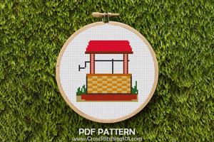 Water Well CrossStitch Pattern