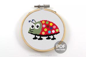 Baby Bug Cross Stitch Chart