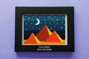 Night in Egypt Cross Stitch Chart